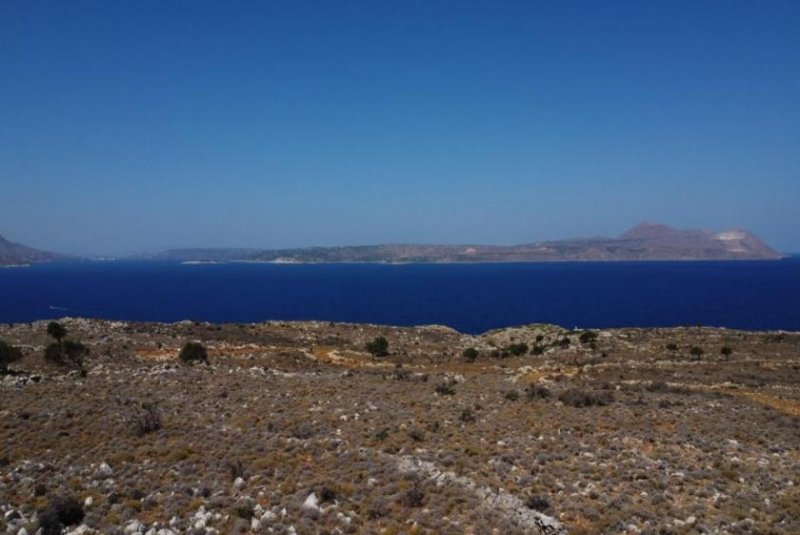 Kokkino Chorio Kreta, Kokkino Chorio: Grundstück in ruhige Lage mit majestätischer Aussicht zu verkaufen Grundstück kaufen